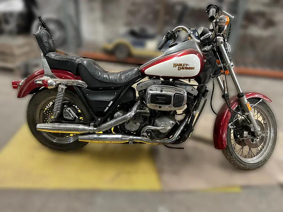 V-Twin FXR Frame Side Cover Set Vented for Harley Davidson FXR (1982-1991) by V-Twin