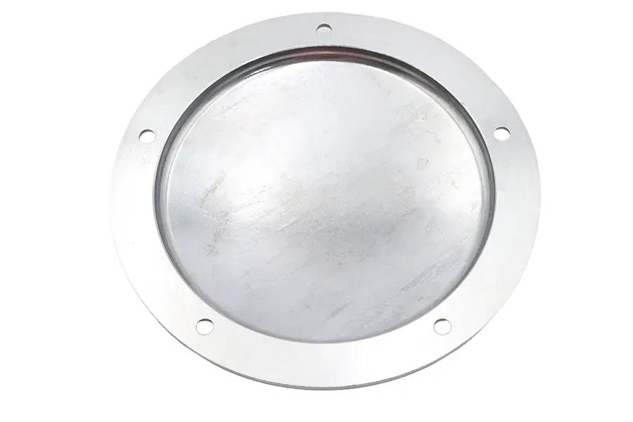 V-Twin 80 Inch Finned Derby Cover Chrome for Harley-Davidson - Part 71033P by V-Twin