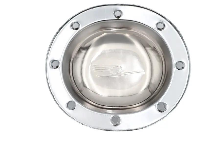 V-Twin Replica Bird Style Derby Cover Chrome for Harley Davidson EL & UL Models by V-Twin