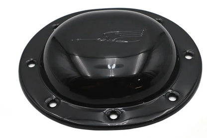 V-Twin Replica Bird Style Derby Cover in Black for Harley Davidson EL and UL Models - Part 14024B by V-Twin