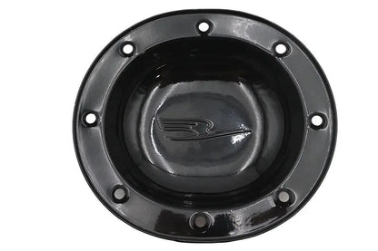 V-Twin Replica Bird Style Derby Cover in Black for Harley Davidson EL and UL Models - Part 14024B by V-Twin