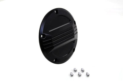 V-Twin Black Air Flow Derby Cover for Harley Davidson FXD Models - Part #77910B by V-Twin