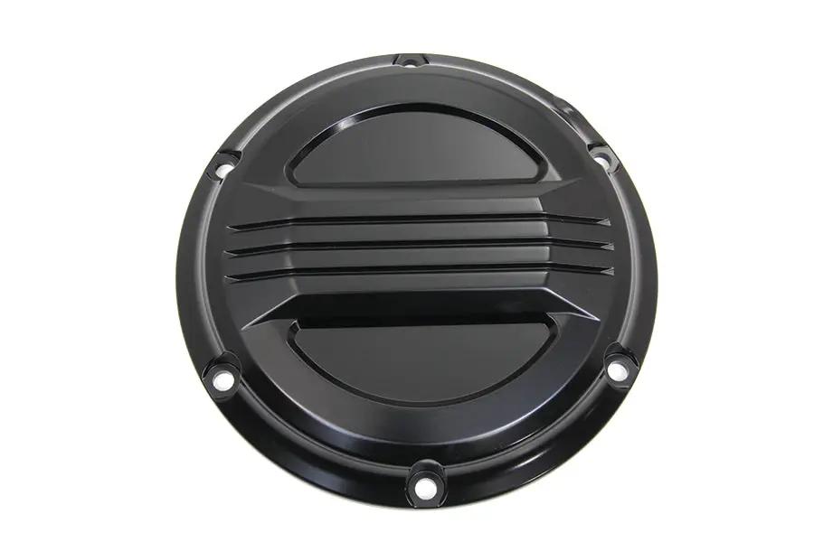 V-Twin Black Air Flow Derby Cover for Harley Davidson XL Models - Part 77912B by V-Twin