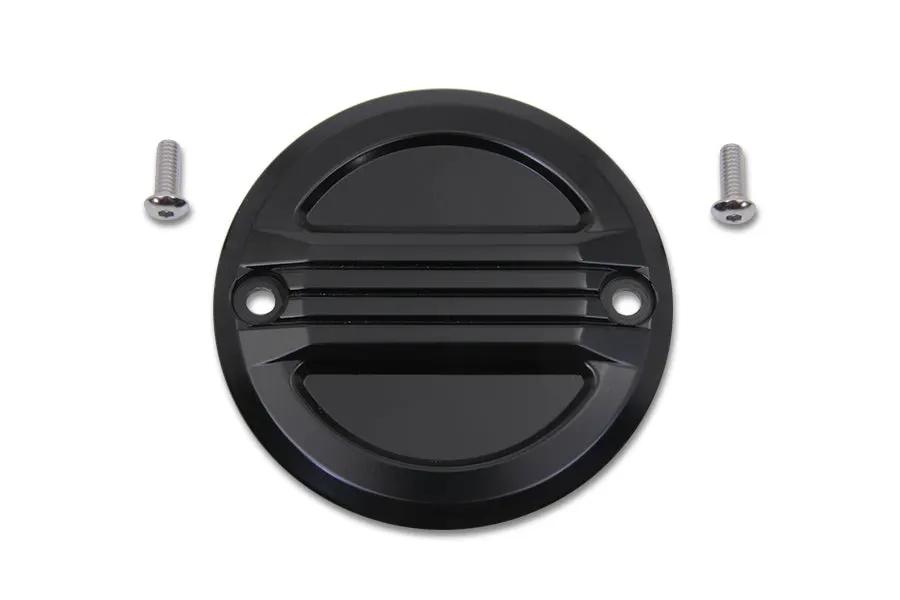 V-Twin Black Air Flow Ignition System Cover for Harley Davidson XL Models - Part Number 77922B by V-Twin