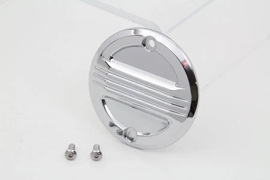 V-Twin Chrome Air Flow Ignition System Cover for Harley Davidson FXST (1984-1993) - Part #77923 by V-Twin