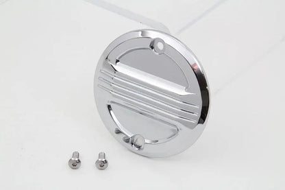 V-Twin Chrome Air Flow Ignition System Cover for Harley Davidson FXST (1984-1993) - Part #77923 by V-Twin