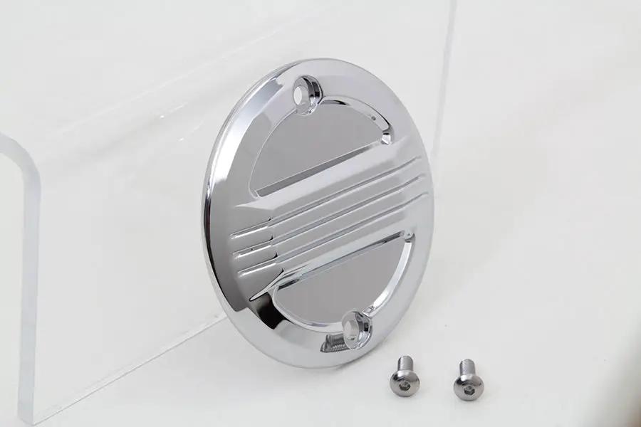 V-Twin Chrome Air Flow Ignition System Cover for Harley Davidson FXST (1984-1993) - Part #77923 by V-Twin