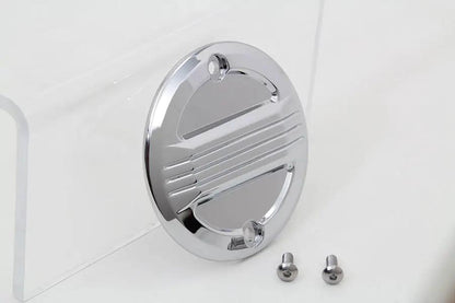 V-Twin Chrome Air Flow Ignition System Cover for Harley Davidson FXST (1984-1993) - Part #77923 by V-Twin