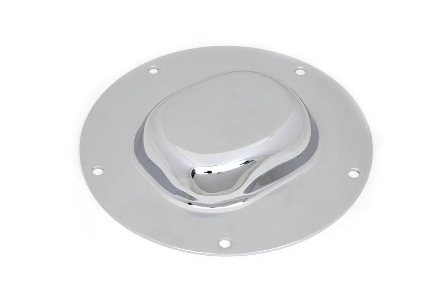 V-Twin Chrome Nostalgic 5-Hole Derby Cover for Harley Davidson FXD Models by V-Twin