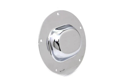 V-Twin Chrome Nostalgic 5-Hole Derby Cover for Harley Davidson FXD Models by V-Twin