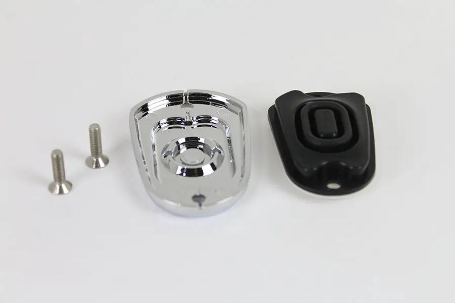 V-Twin 78073C Chrome Rear Master Cylinder Cover for Harley Davidson XL Models by V-Twin