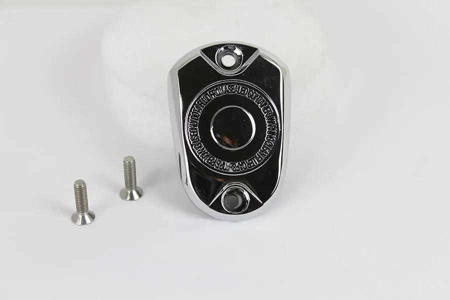 V-Twin 78073C Chrome Rear Master Cylinder Cover for Harley Davidson XL Models by V-Twin