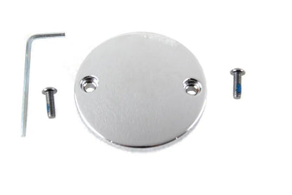 V-Twin M8 Ignition System Cover Smooth Chrome for Harley Davidson FLT and FXST Models by V-Twin