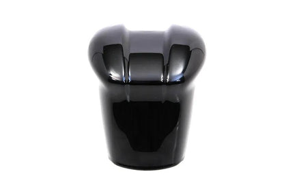 V-Twin Gloss Black Hulk Style Horn Cover Part 78072B for Harley Davidson FLST Models by V-Twin