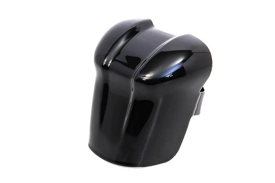V-Twin Gloss Black Hulk Style Horn Cover Part 78072B for Harley Davidson FLST Models by V-Twin