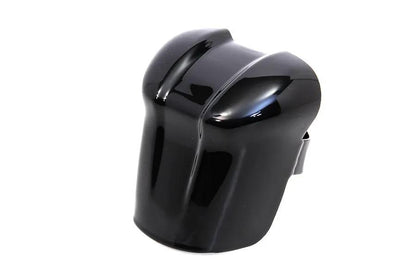 V-Twin Gloss Black Hulk Style Horn Cover Part 78072B for Harley Davidson FLST Models by V-Twin
