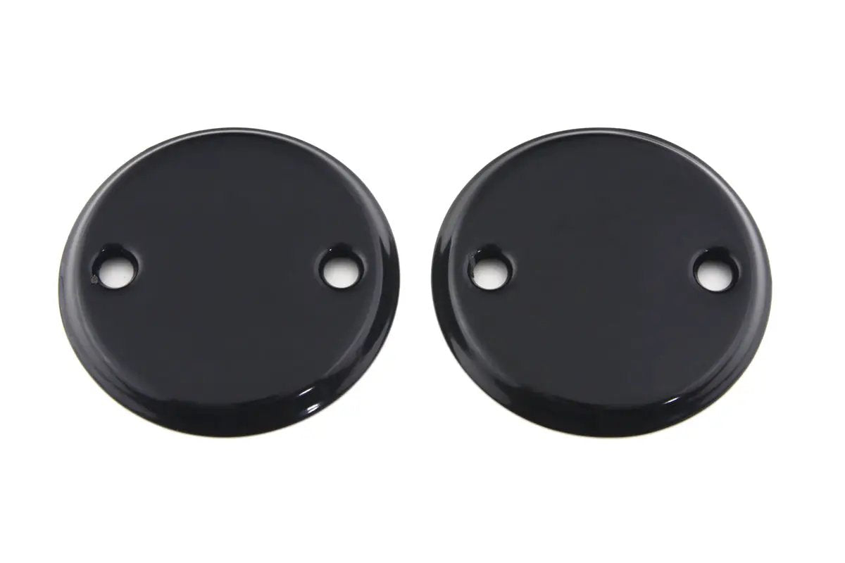 V-Twin 45 Inch Inspection Cover Set in Black for Harley Davidson G Models by V-Twin