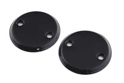 V-Twin 45 Inch Inspection Cover Set in Black for Harley Davidson G Models by V-Twin