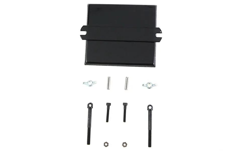 V-Twin 42-1572 Black 45 Inch W/G Battery Box Top Kit for Harley Davidson W Models by V-Twin