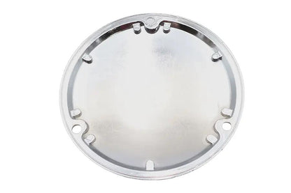 V-Twin Part 71033 Finned Derby Cover Chrome for Harley Davidson Motorcycles by V-Twin