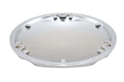 V-Twin Part 71033 Finned Derby Cover Chrome for Harley Davidson Motorcycles by V-Twin