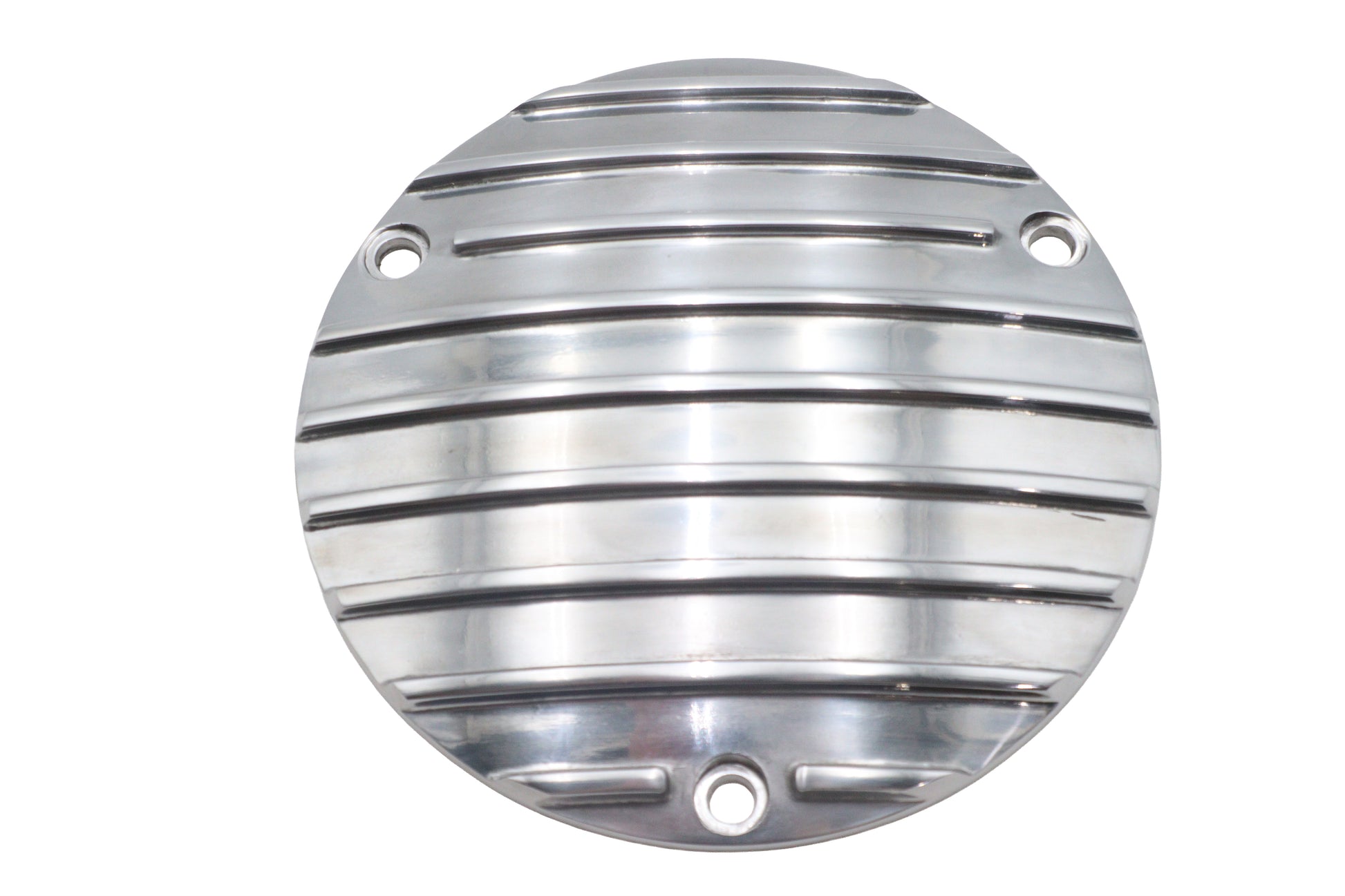 V-Twin Finned Derby Cover Polished for Harley Davidson FX Models (Part #71033P)