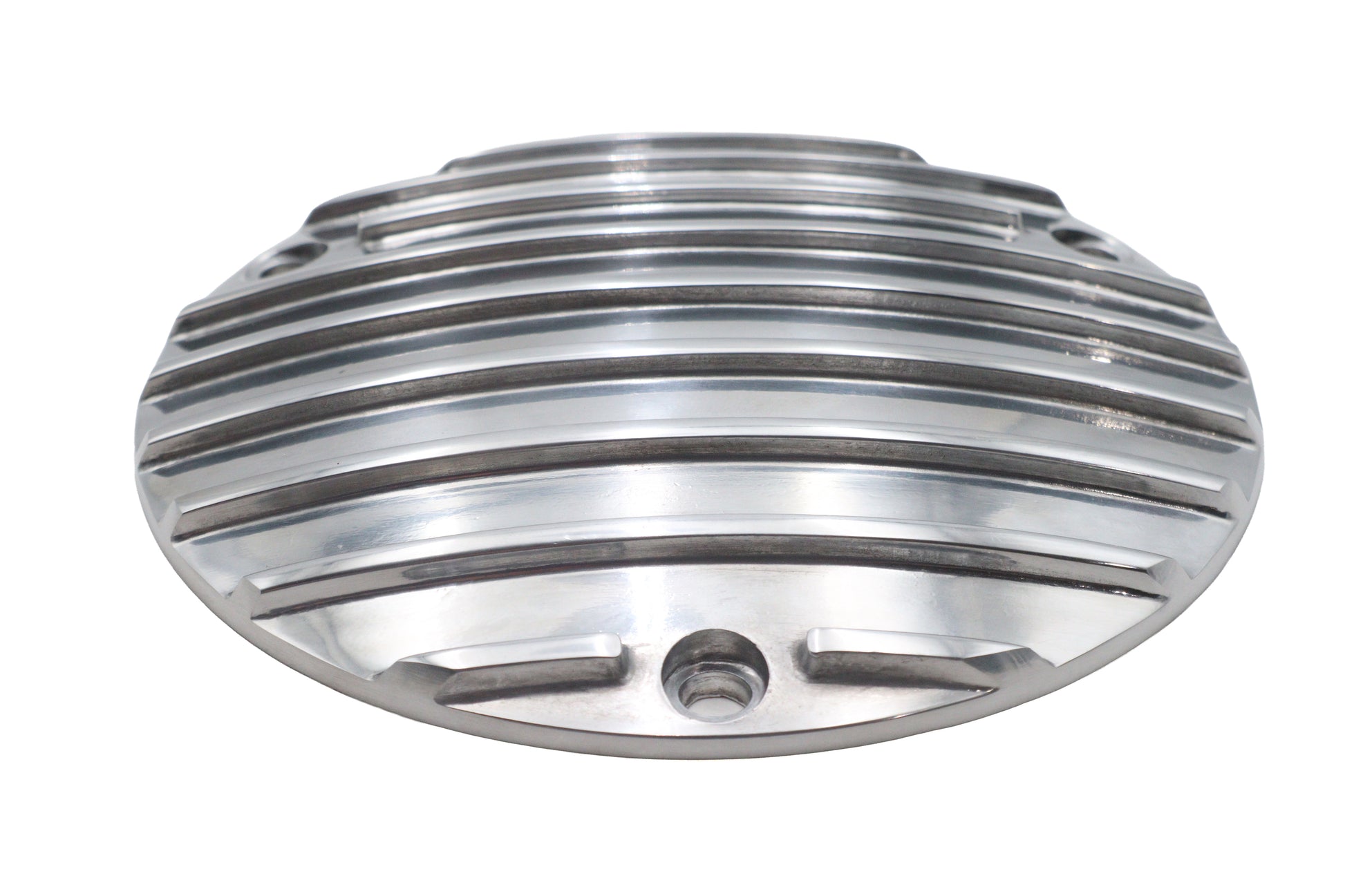 V-Twin Finned Derby Cover Polished for Harley Davidson FX Models (Part #71033P)