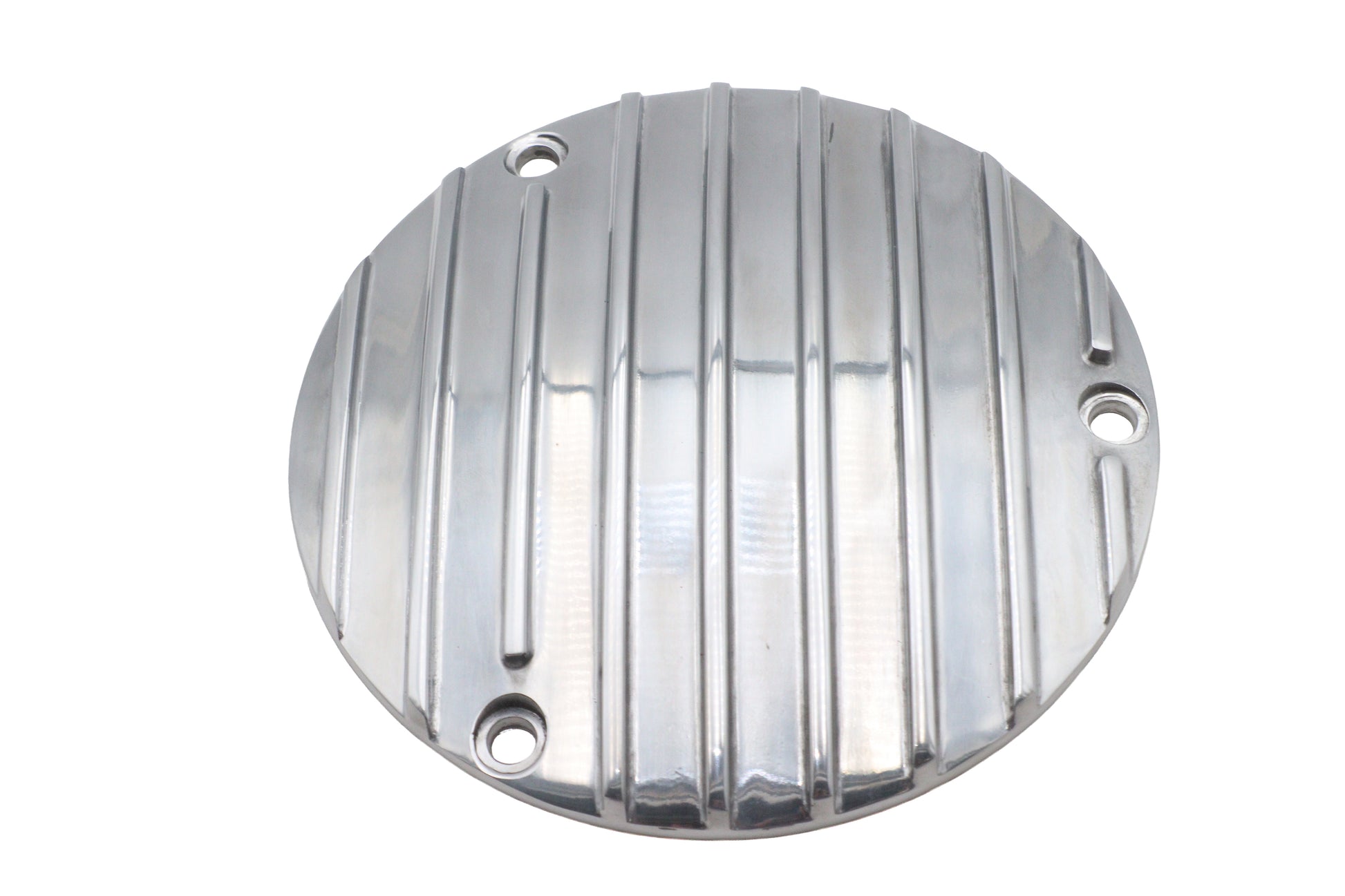 V-Twin Finned Derby Cover Polished for Harley Davidson FX Models (Part #71033P)