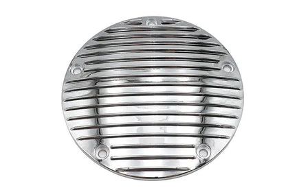 V-Twin Finned Derby Cover Chrome for Harley Davidson – Inner Diameter 7-1/4 Inches by V-Twin
