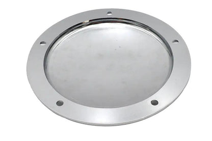 V-Twin Finned Derby Cover Chrome for Harley Davidson – Inner Diameter 7-1/4 Inches by V-Twin