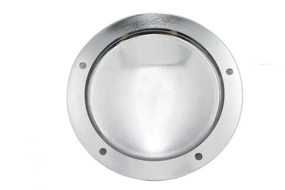 V-Twin Finned Derby Cover Chrome for Harley Davidson – Inner Diameter 7-1/4 Inches by V-Twin