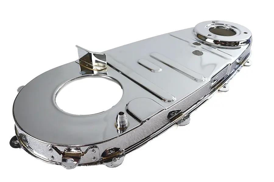 V-Twin Factory Sample Replica Inner Primary Cover Chrome for Harley Davidson FL (1936-1945) by V-Twin