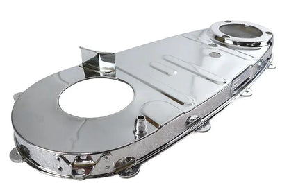 V-Twin Factory Sample Replica Inner Primary Cover Chrome for Harley Davidson FL Models by V-Twin