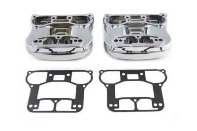V-Twin Chrome Rocker Box Cover Set Part 63402 for Harley Davidson XL Models by V-Twin