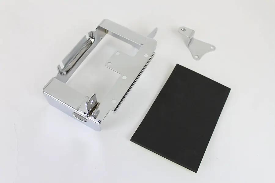 V-Twin Chrome Battery Carrier for Harley Davidson FLH Models (Part #02753) by V-Twin