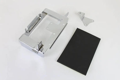 V-Twin Chrome Battery Carrier for Harley Davidson FLH Models (Part #02753) by V-Twin