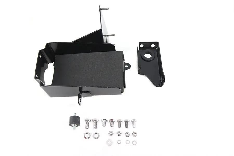 V-Twin Battery Carrier Kit Black for Harley Davidson XLH (1967-1976) by V-Twin