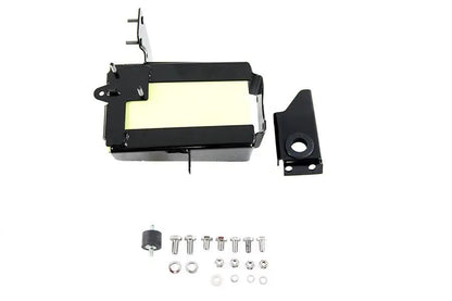 V-Twin Battery Carrier Kit Black for Harley Davidson XLH (1967-1976) by V-Twin