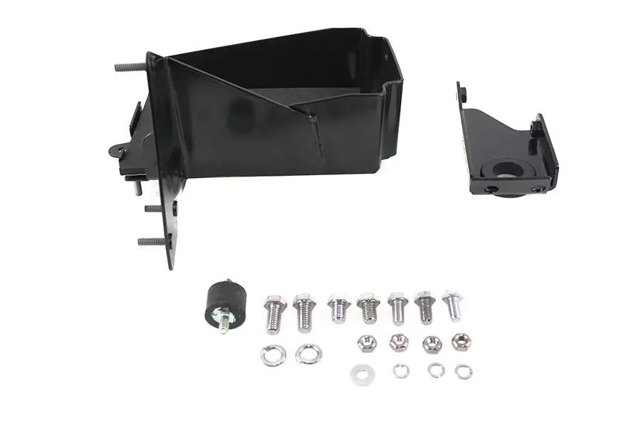 V-Twin Battery Carrier Kit Black for Harley Davidson XLH (1967-1976) by V-Twin