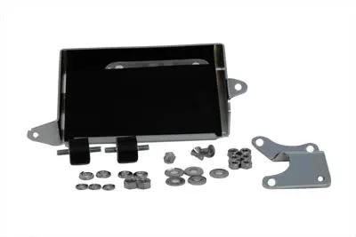 V-Twin Chrome Battery Carrier Kit for Harley Davidson FXE (1973-1979) by V-Twin