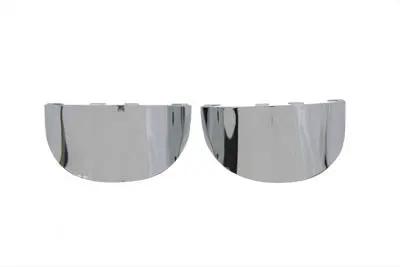 V-Twin Chrome Light Visor for Harley Davidson FL Models (Part #20-0319) by V-Twin