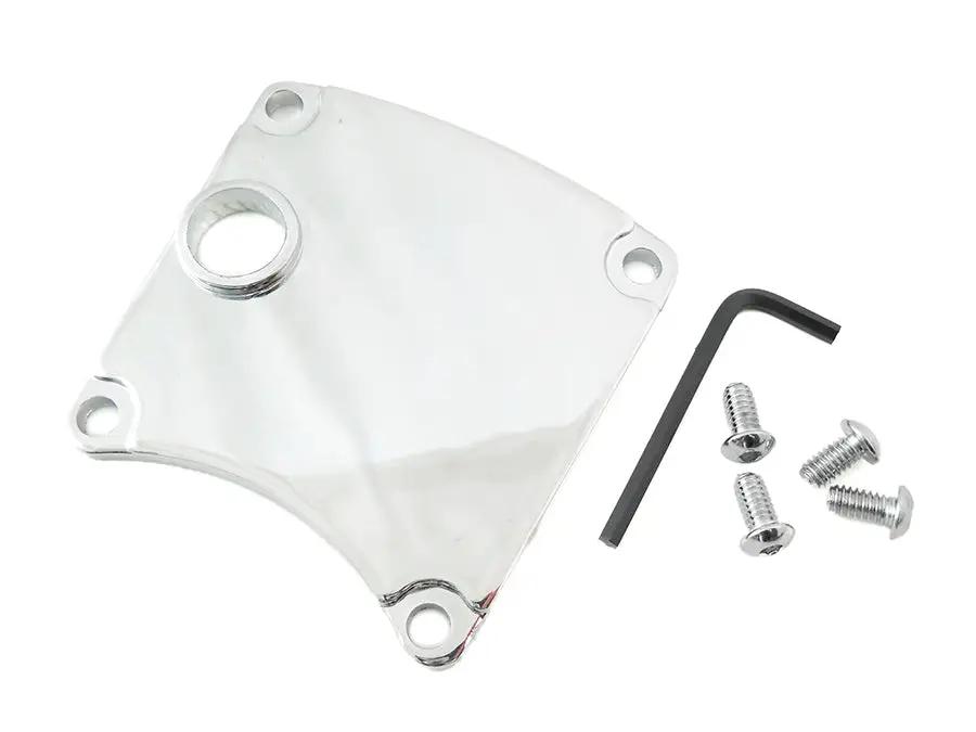 V-Twin 72388D Chrome Primary Inspection Cover for Harley Davidson FXR Models by V-Twin