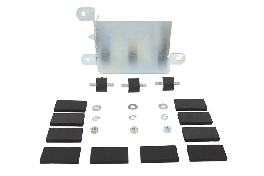 V-Twin Battery Carrier Kit Zinc for Harley Davidson XLCH (1970-1978) by V-Twin