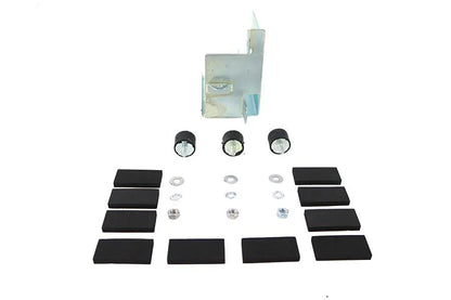 V-Twin Battery Carrier Kit Zinc for Harley Davidson XLCH (1970-1978) by V-Twin