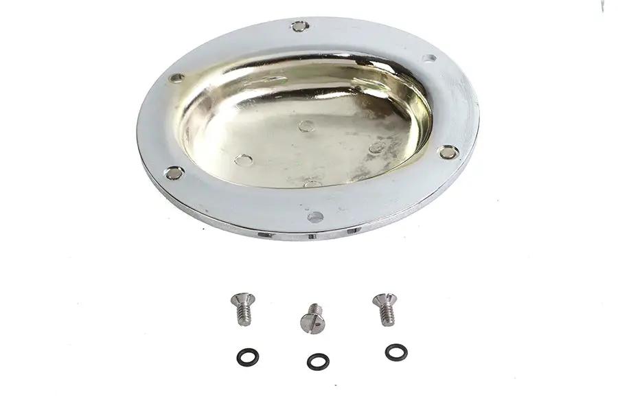 V-Twin Early Bird Style Derby Cover for Harley Davidson FL Models by V-Twin
