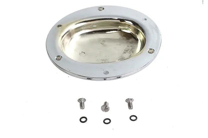 V-Twin Early Bird Style Derby Cover for Harley Davidson FL Models by V-Twin