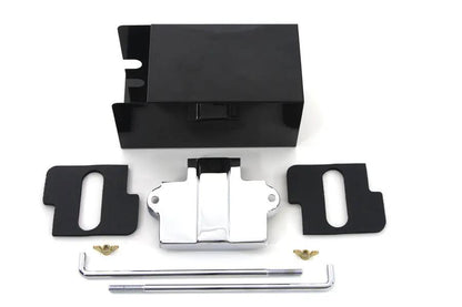 V-Twin Battery Extension Box Kit - 8-3/16 Inch Height for Wrap Around Oil Tanks by V-Twin