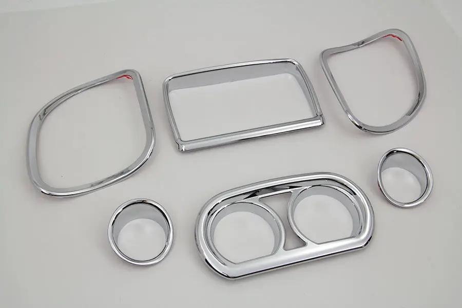 American Dresser Inner Fairing Trim Kit Chrome for Harley Davidson FLTR (Part #78161) by American Dresser
