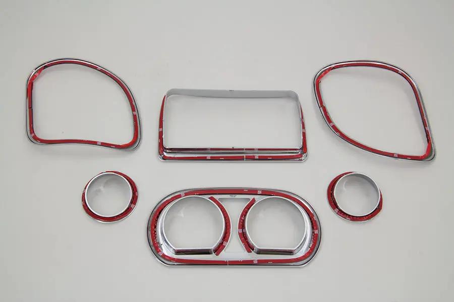 American Dresser Inner Fairing Trim Kit Chrome for Harley Davidson FLTR (Part #78161) by American Dresser