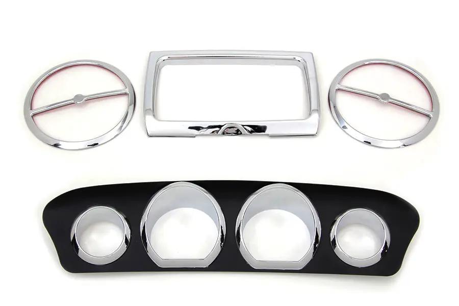 American Dresser Inner Fairing Trim Kit Chrome for Harley Davidson FLHT - Part 78160 by American Dresser